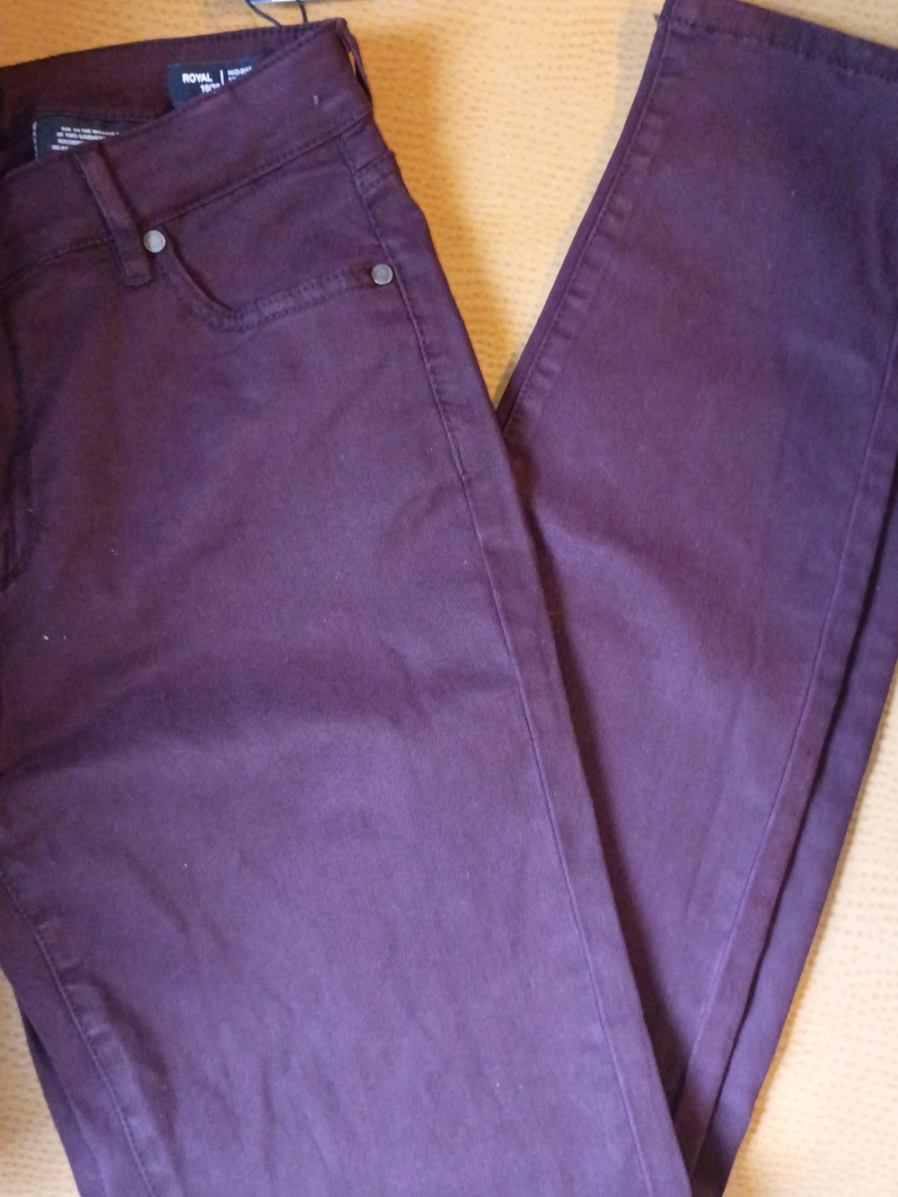 Buffalo David Bitton Women's Skinny Jeans in Plum